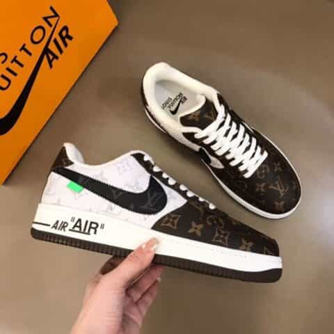 LV/路易威登 OFF-WHITE x Nike 三方联名潮酷男士休闲运动鞋