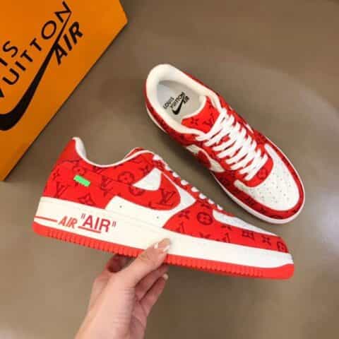 LV/路易威登 OFF-WHITE x Nike 三方联名潮酷男士休闲运动鞋