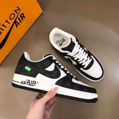 LV/路易威登 OFF-WHITE x Nike 三方联名潮酷男士休闲运动鞋
