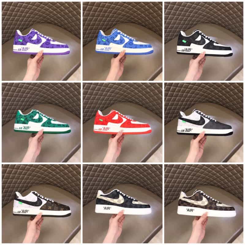 LV/路易威登 OFF-WHITE x Nike 三方联名潮酷男士休闲运动鞋
