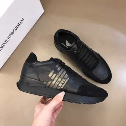 Armani 阿玛尼   头层小牛皮新品奢潮运动鞋