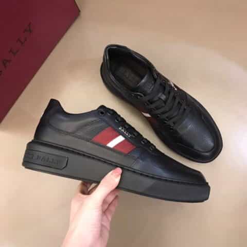 BALLY巴利   B家原单精品，男士系带休闲板鞋