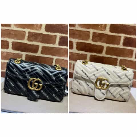 GUCCI古驰The Hacker Project系列GG Marmont小号手袋443497