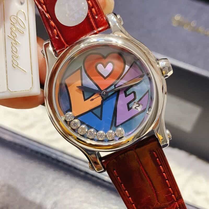 萧邦新品上市 七彩系列萧邦HAPPY DIAMONDS系列278559-3020腕表