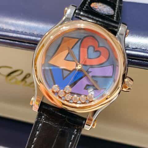 萧邦新品上市 七彩系列萧邦HAPPY DIAMONDS系列278559-3020腕表