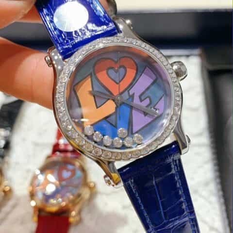 萧邦新品上市 七彩系列萧邦HAPPY DIAMONDS系列278559-3020腕表