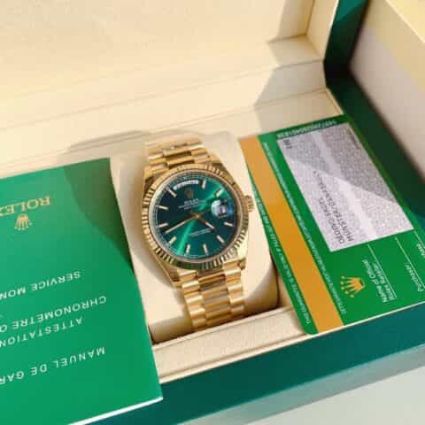 劳力士星期日志型3255自动上链机芯腕表