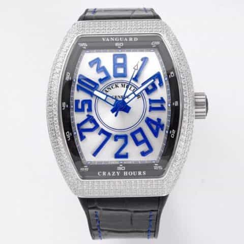 ABF 法兰克穆勒 最新款独家定制版 Vanguard腕表 V45 CRAZY HOUR 疯狂时间系列