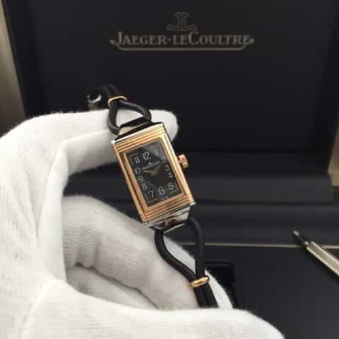 JAEGER-LECOULTRE 积家一号女装丝链翻转腕表瑞士石英