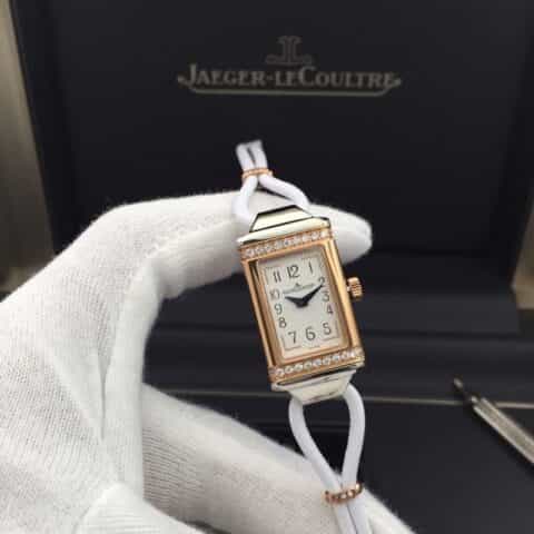 JAEGER-LECOULTRE 积家一号女装丝链翻转腕表瑞士石英