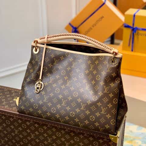 Louis Vuitton LV Artsy 中号手提包 M44869老花