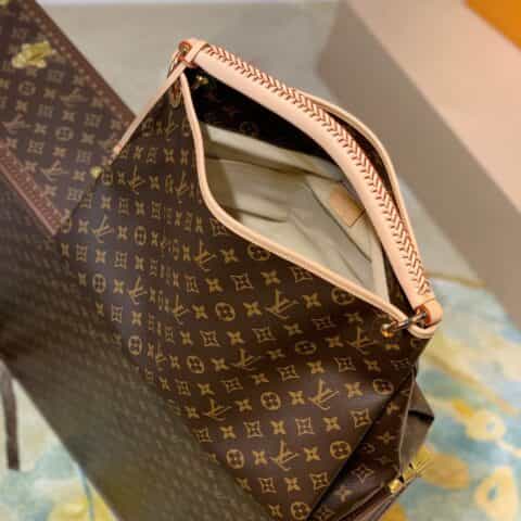 Louis Vuitton LV Artsy 中号手提包 M44869老花
