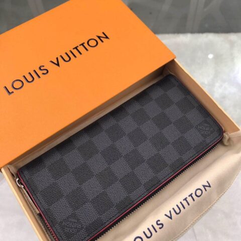 Louis Vuitton LV Zippy 拉链竖款钱夹N63304