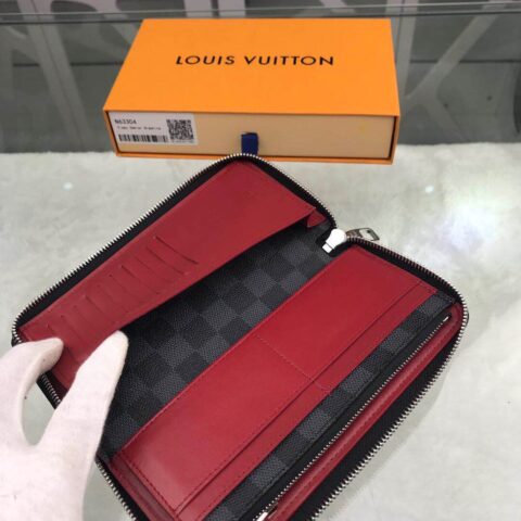 Louis Vuitton LV Zippy 拉链竖款钱夹N63304