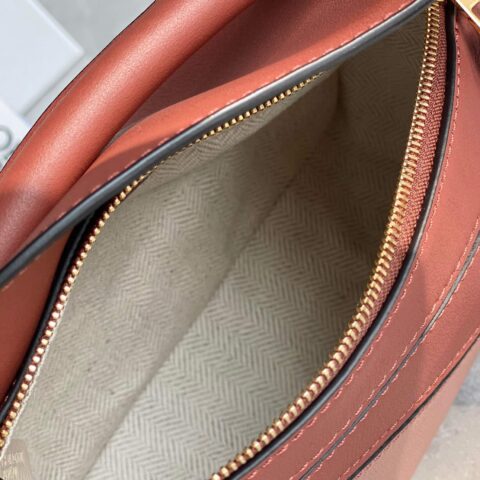 LOEWE罗意威 Mini Puzzle bag几何包 0338紫红色18CM