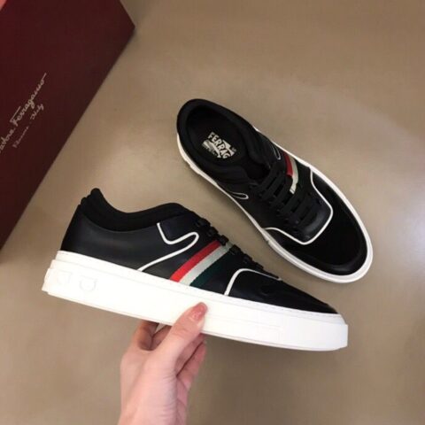 Ferragamo 菲拉格慕   高端男士低帮时尚运动鞋