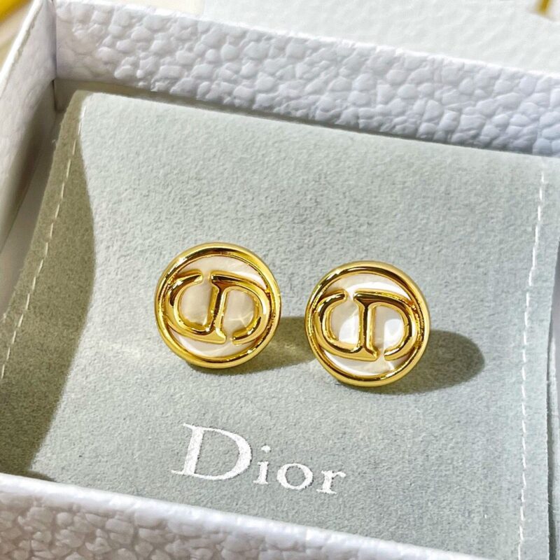 DIOR迪奥CD耳钉耳环