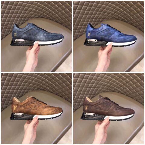 LV/路易威登   头层牛皮内里男士Run Away 运动鞋