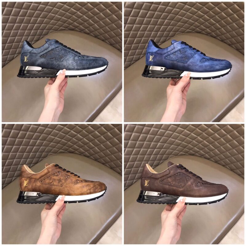 LV/路易威登   头层牛皮内里男士Run Away 运动鞋