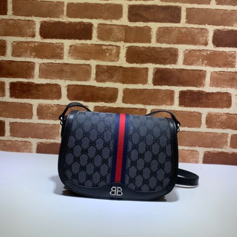 GUCCI古驰联名款双Blogo肩背包680121