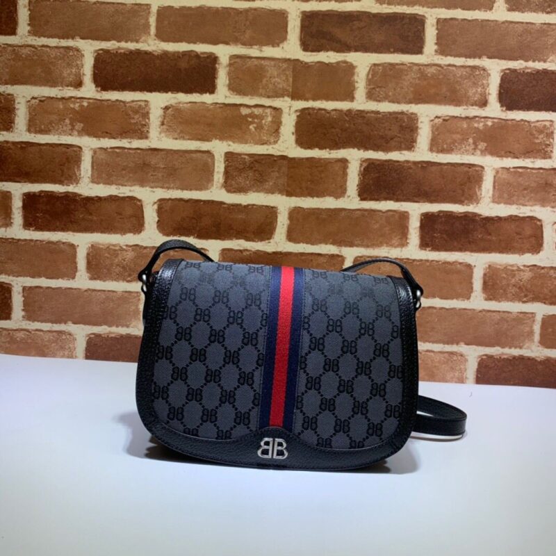 GUCCI古驰联名款双Blogo肩背包680121