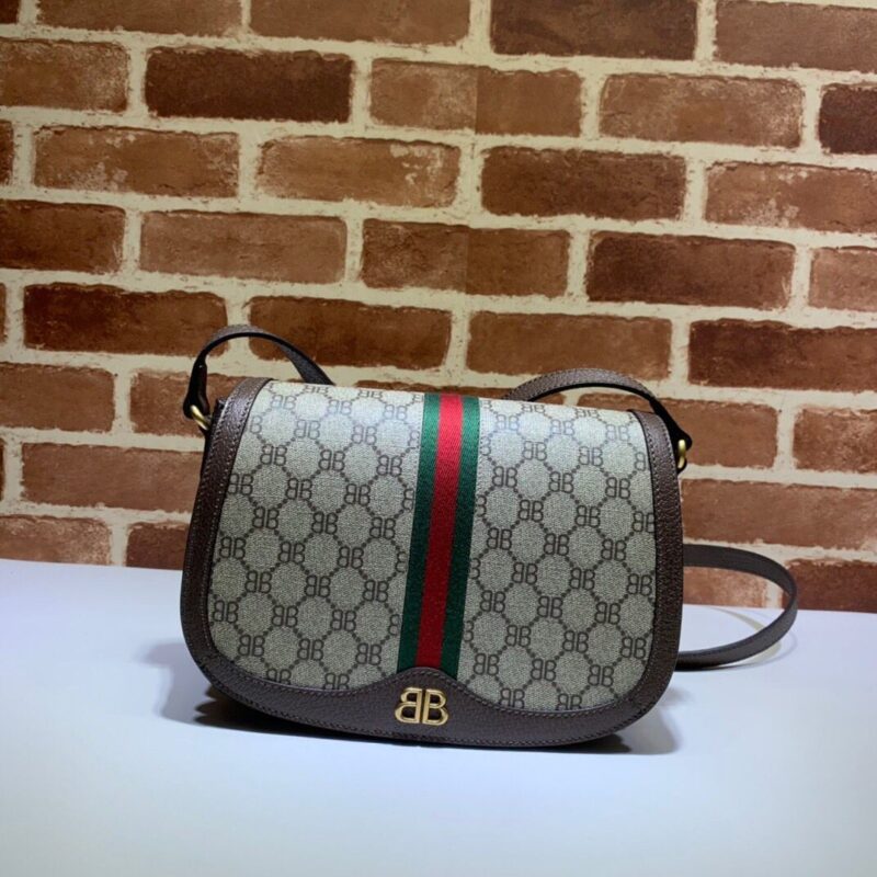 GUCCI古驰联名款双Blogo肩背包680121