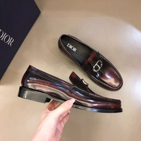 DIOR迪奥   鞋面进口牛皮男士商务休闲皮鞋