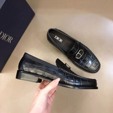 DIOR迪奥   鞋面进口牛皮男士商务休闲皮鞋