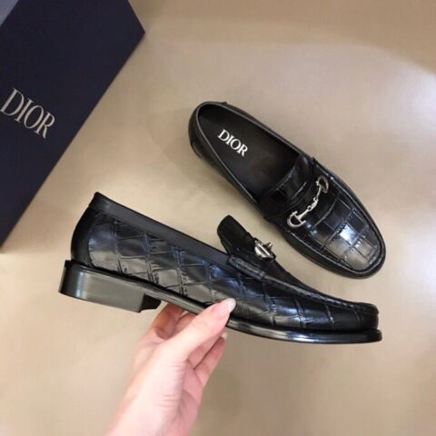 DIOR迪奥   鞋面进口牛皮男士商务休闲皮鞋