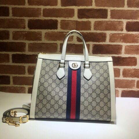 GUCCI古驰Ophidia系列GG中号托特包524537