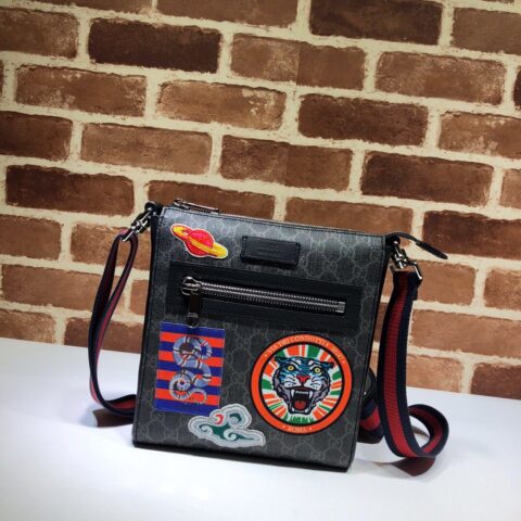 GUCCI古驰Night Courrier系列帆布邮差包547751