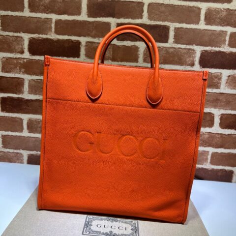 GUCCI古驰饰GUCCI标识大号托特包674850