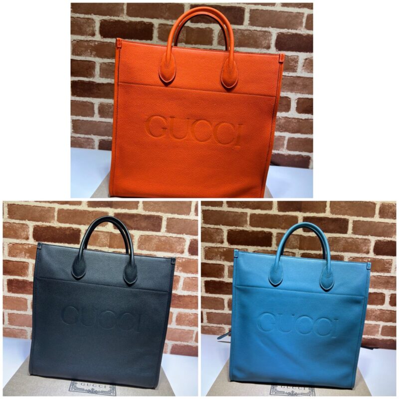 GUCCI古驰饰GUCCI标识大号托特包674850