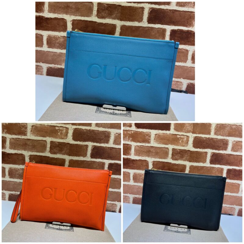 GUCCI古驰饰GUCCI标识手拿包681200