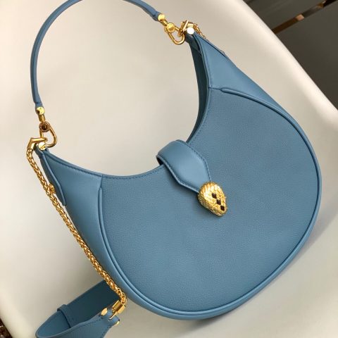 BVLGARI宝格丽小牛皮腋下包291640