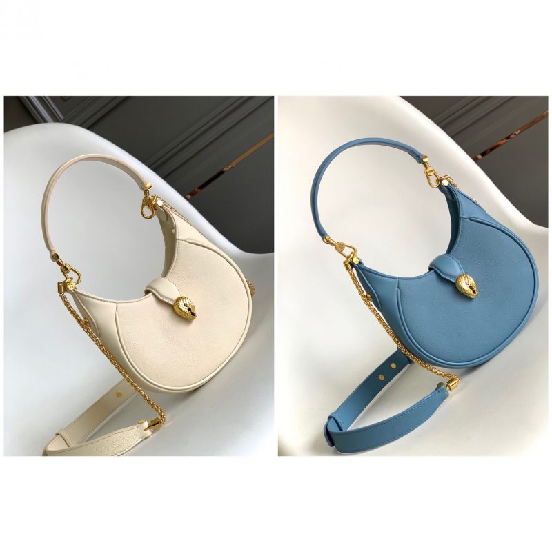 BVLGARI宝格丽小牛皮腋下包291634