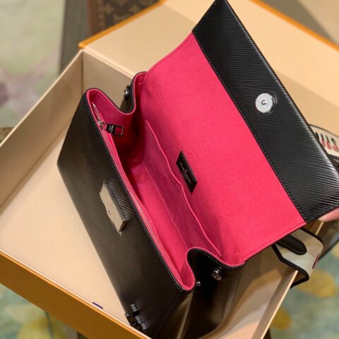 Louis Vuitton LV Cluny BB Epi 皮革手提包 M59134黑色