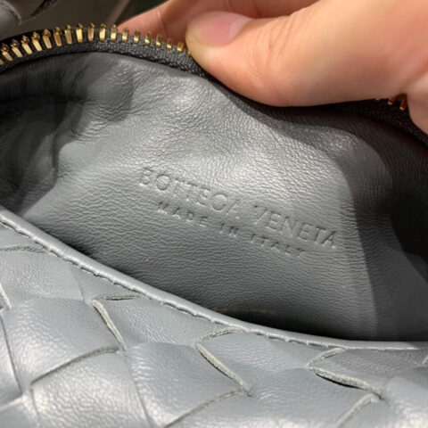 Bottega Veneta Mini Jodie Bag 651876闪电灰