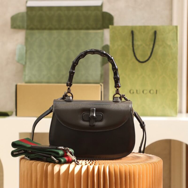 Gucci Bamboo 1947 small top handle bag ‎675797 10ODP 1060