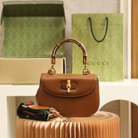 Gucci Bamboo 1947 small top handle bag ‎675797 10ODT 2579