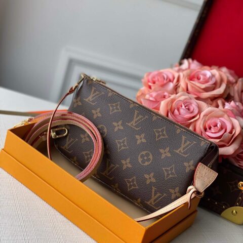 Louis Vuitton LV Pochette Accessoires 配饰包麻将包 M40712老花