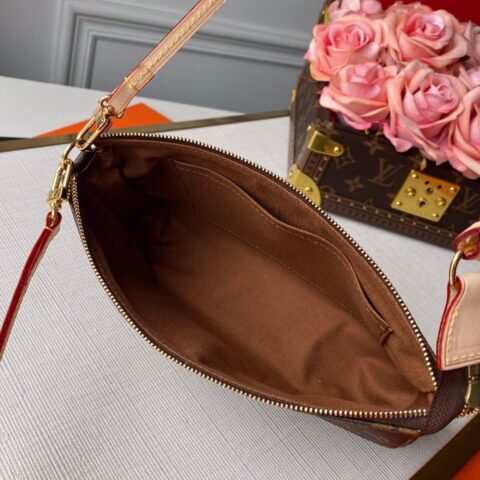 Louis Vuitton LV Pochette Accessoires 配饰包麻将包 M40712老花