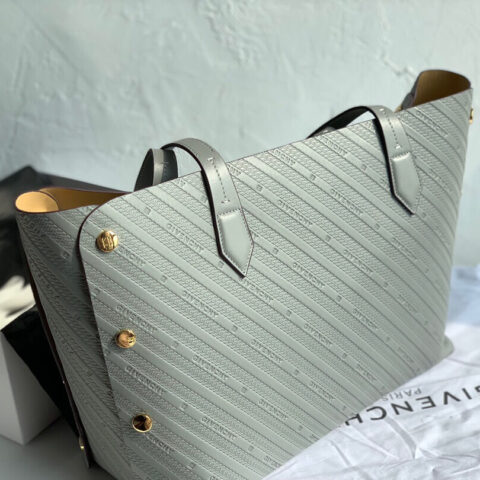 Givenchy纪梵希🇫🇷法国品G家最新款🆕Bond压纹小牛托特包0179灰蓝