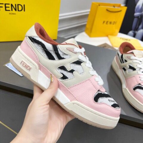 FENDI芬迪   标志性图案限定系列男女同款Match运动鞋