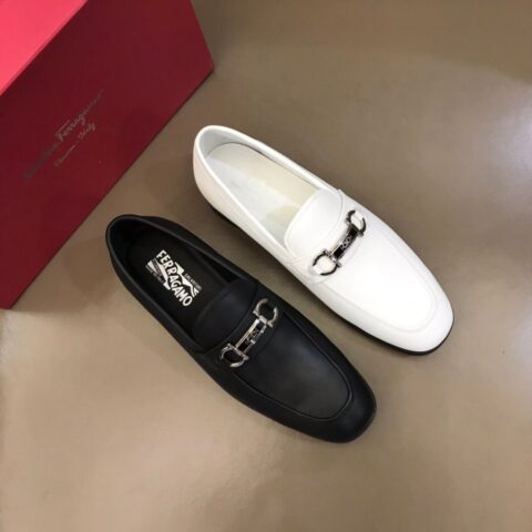 Ferragam* 菲拉高端精品男士正装休闲皮鞋