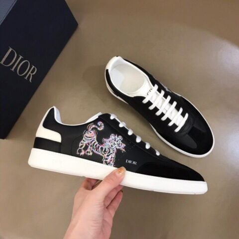 DIOR迪奥   进口头层牛皮低帮休闲运动鞋