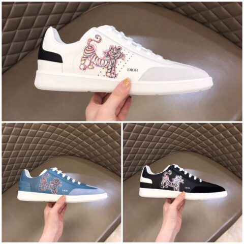 DIOR迪奥   进口头层牛皮低帮休闲运动鞋