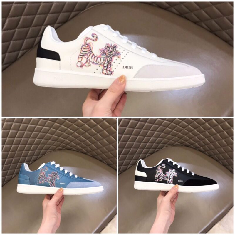 DIOR迪奥   进口头层牛皮低帮休闲运动鞋