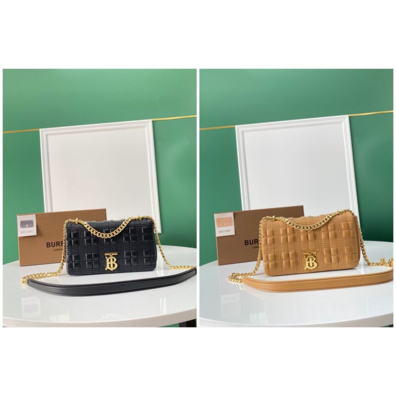 Burberry巴宝莉意大利鞣制羔羊皮Lola – 萝纳包