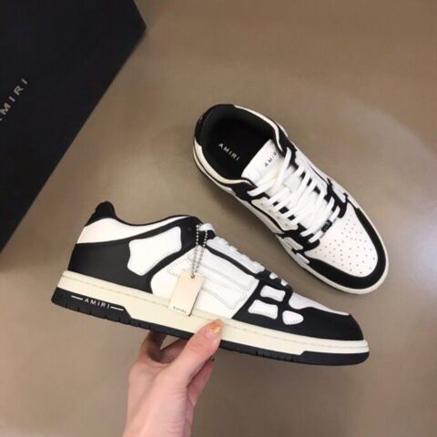 Amiri   立体骷髅头低帮球鞋情侣款休闲运动鞋